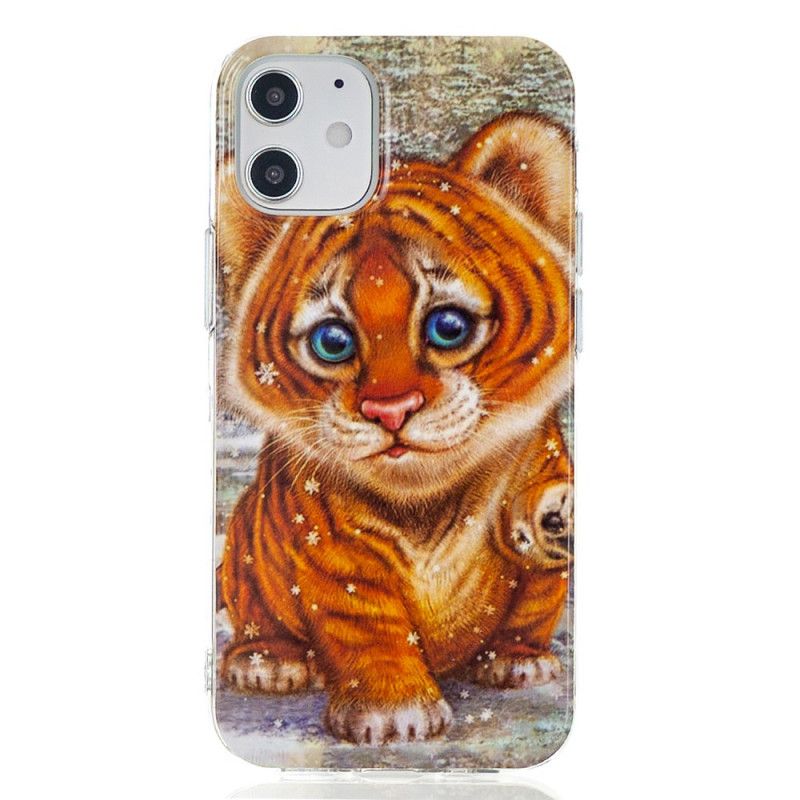 Coque iPhone 12 Mini Bébé Tigre