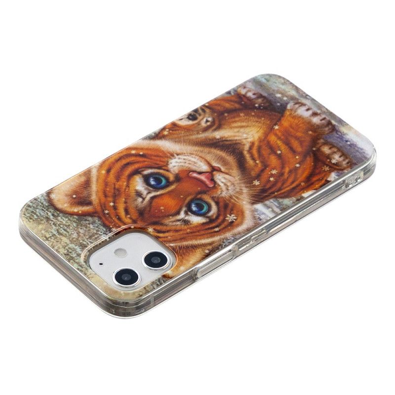 Coque iPhone 12 Mini Bébé Tigre