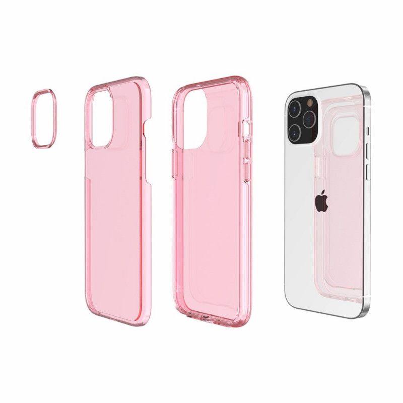 Coque iPhone 12 Mini Colorée Transparente