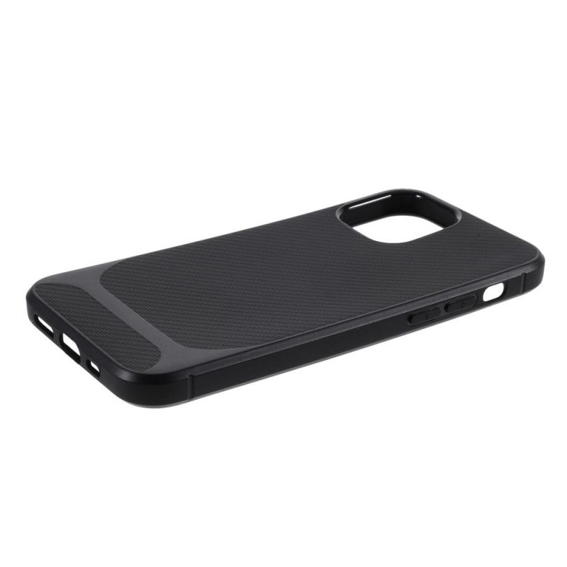 Coque iPhone 12 Mini Fibre Carbone Color