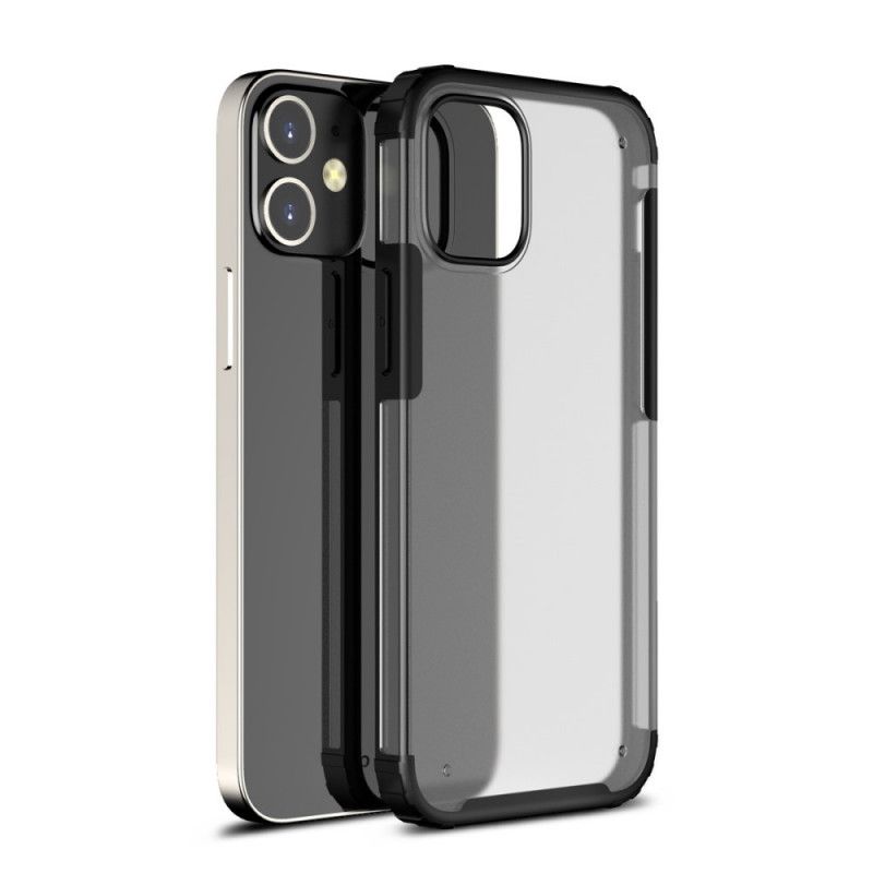 Coque iPhone 12 Mini Hybride Transparente Mate