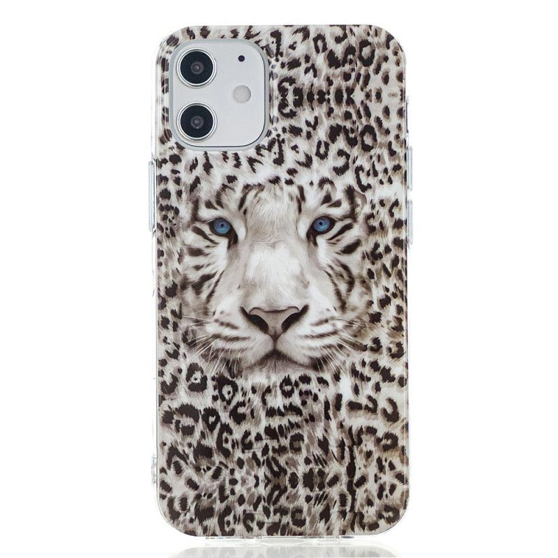 Coque iPhone 12 Mini Leopard Fluorescente