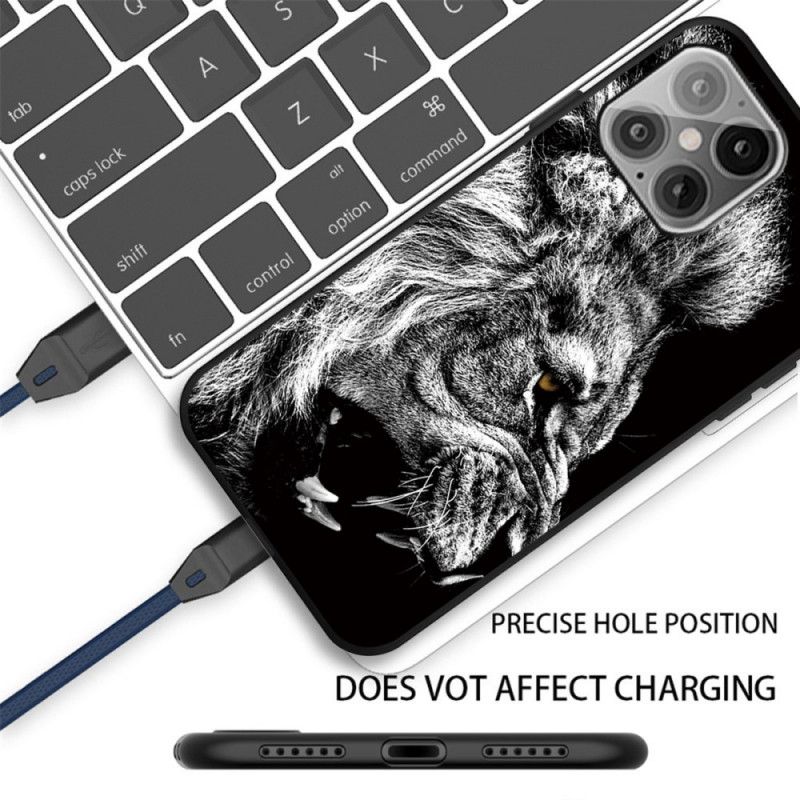 Coque iPhone 12 Mini Lion Féroce