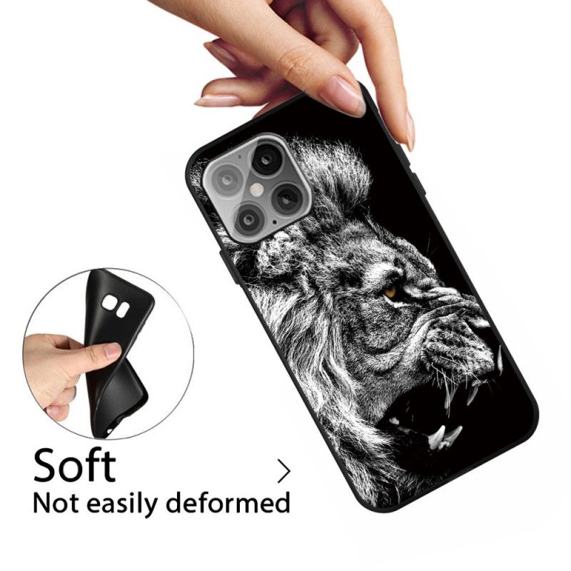 Coque iPhone 12 Mini Lion Féroce