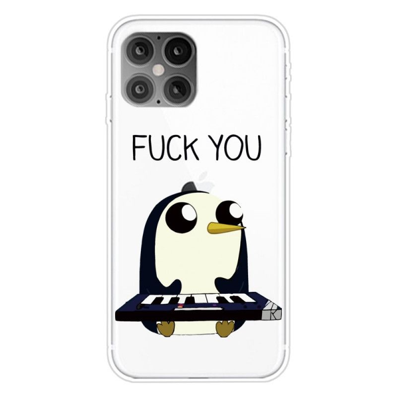 Coque iPhone 12 Mini Pingouin Fuck You