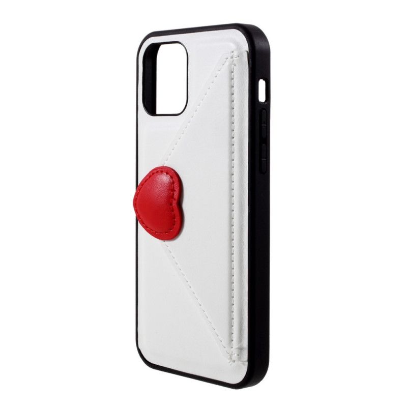 Coque iPhone 12 Mini Porte-carte Coeur
