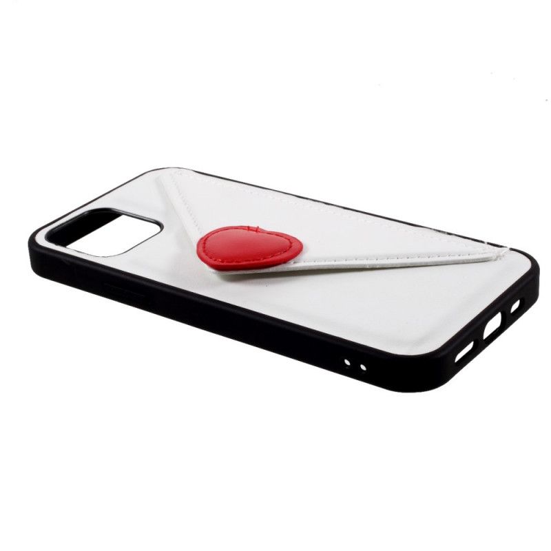 Coque iPhone 12 Mini Porte-carte Coeur