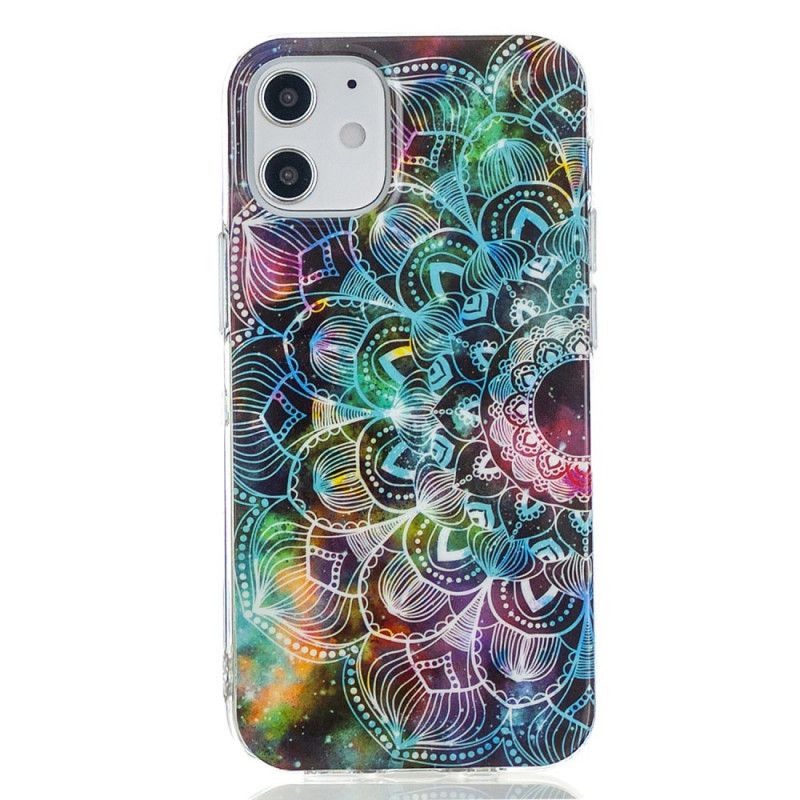 Coque iPhone 12 Mini Série Floralies Fluorescente