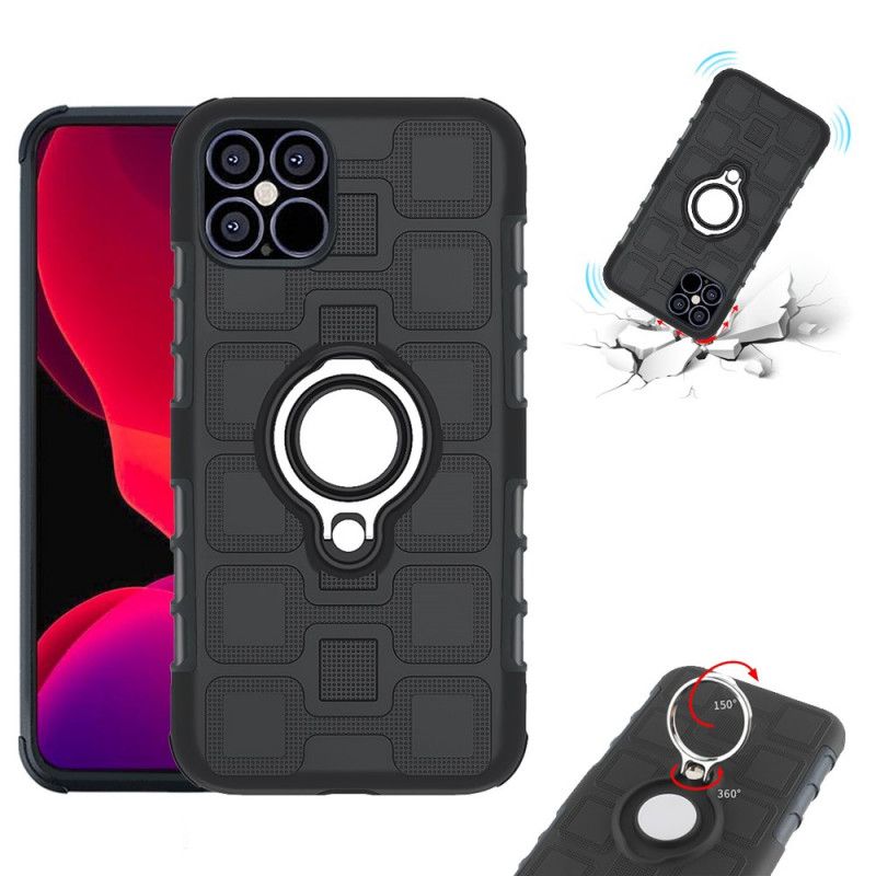 Coque iPhone 12 Mini Super Résistante Avec Anneau-support