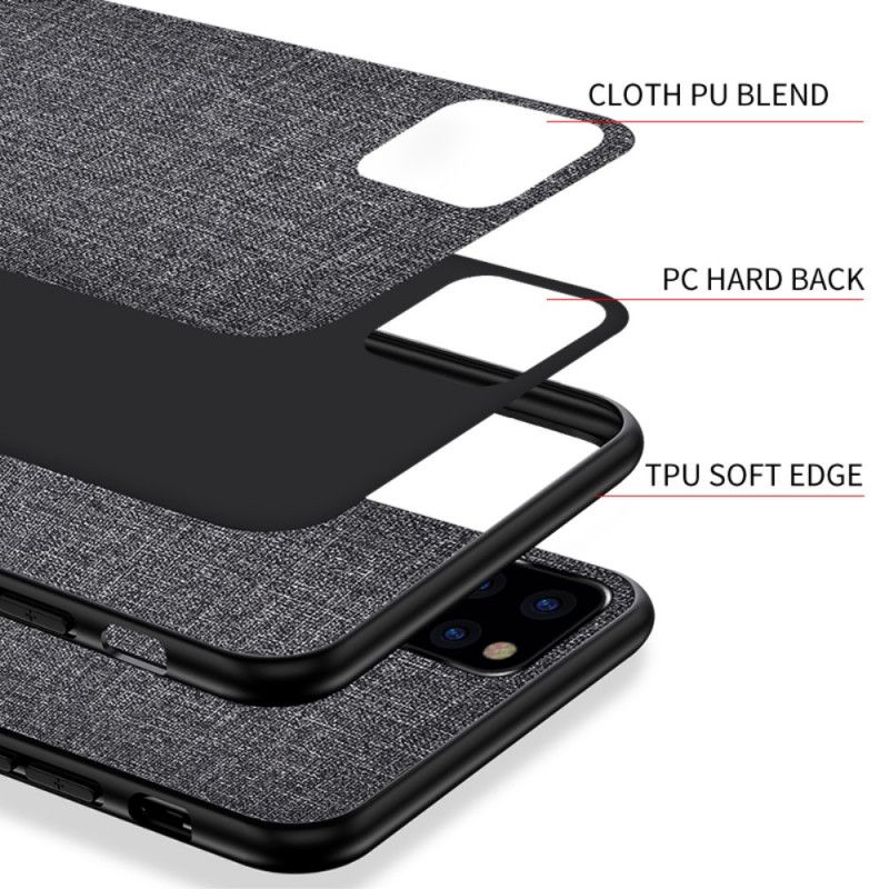 Coque iPhone 12 Mini Texture Tissu