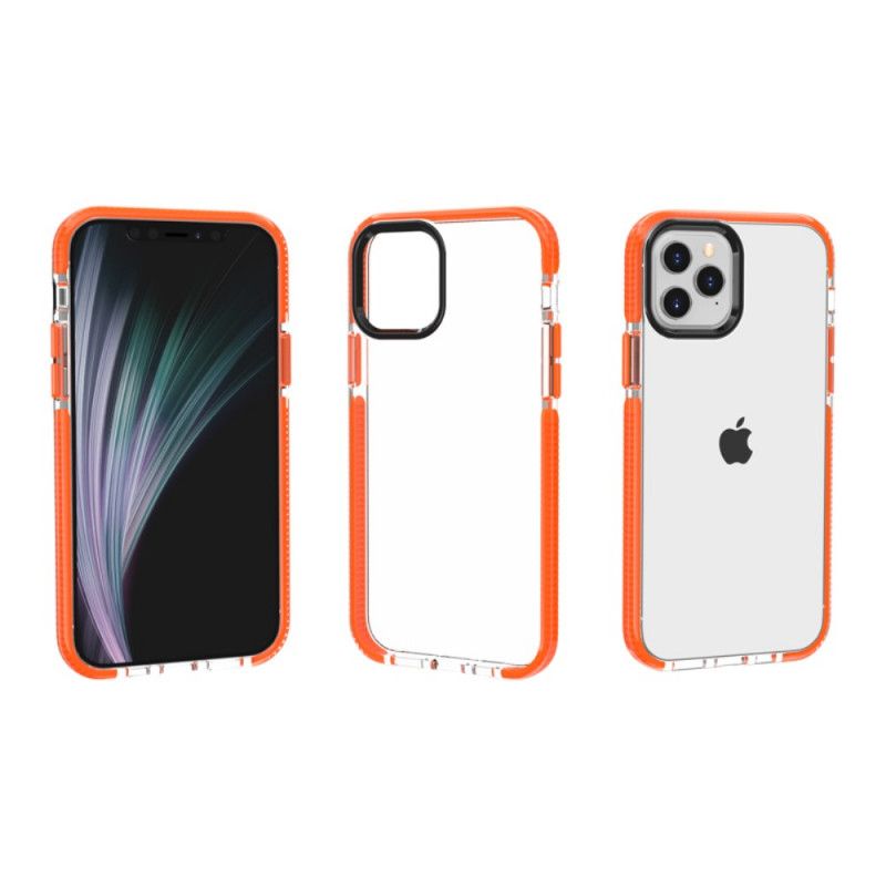 Coque iPhone 12 Mini Transparente Rebords Silicone