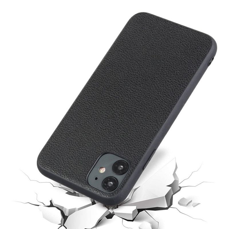 Coque iPhone 12 Mini Véritable Cuir Sobriété