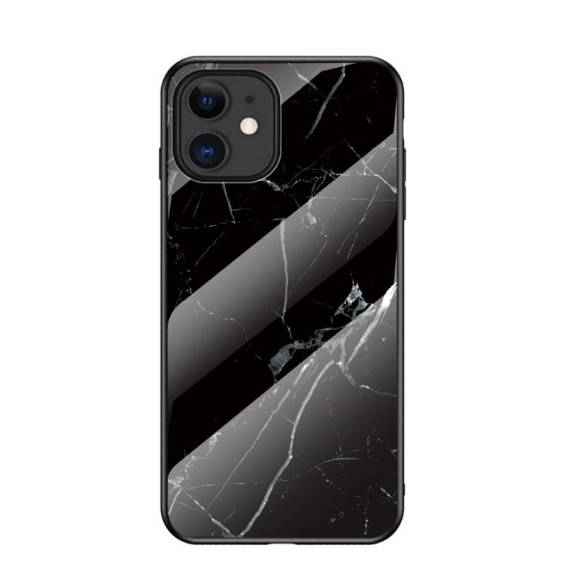 Coque iPhone 12 Mini Verre Trempé Marble Colors