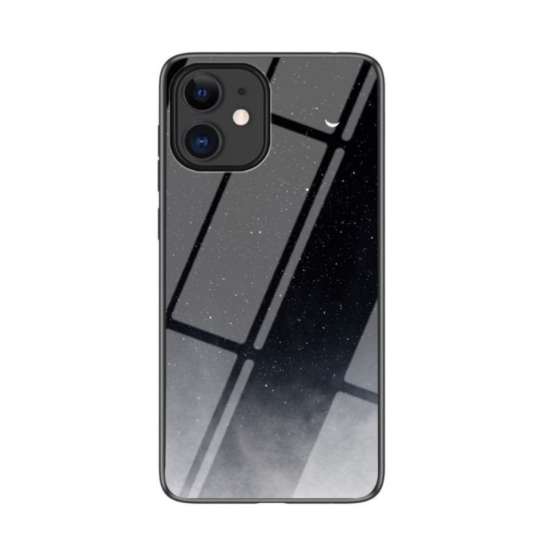 Coque iPhone 12 Mini Verre Trempé Starry Sky