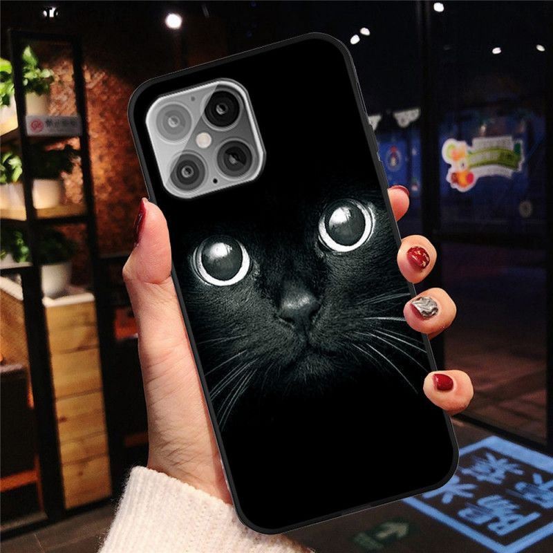 Coque iPhone 12 Mini Yeux De Chat