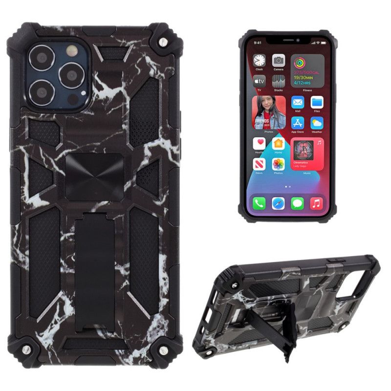 Coque iPhone 12 / 12 Pro Camouflage Support Amovible
