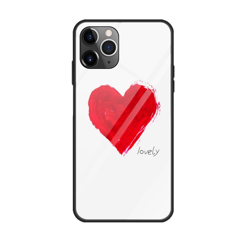 Coque iPhone 12 / 12 Pro Coeur Lovely Simple