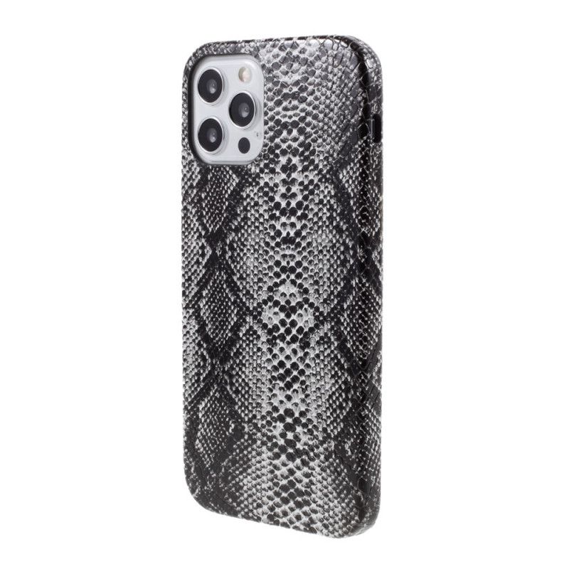 Coque iPhone 12 / 12 Pro Effet Peau De Serpent