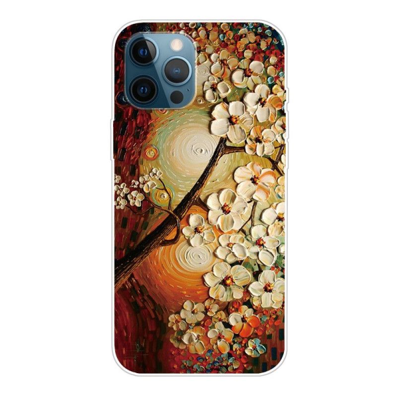 Coque iPhone 12 / 12 Pro Flexible Fleurs