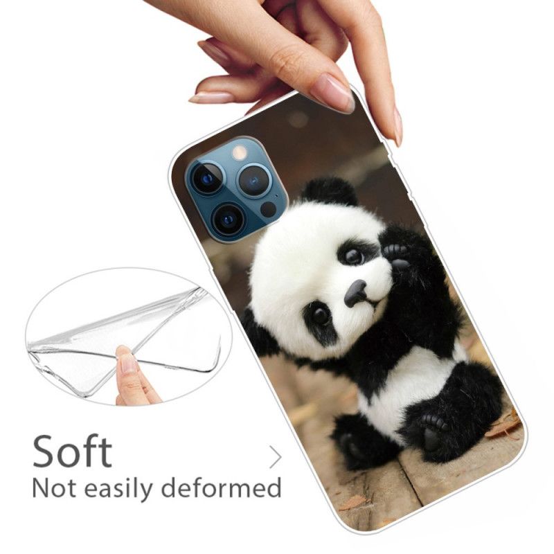 Coque iPhone 12 / 12 Pro Flexible Panda