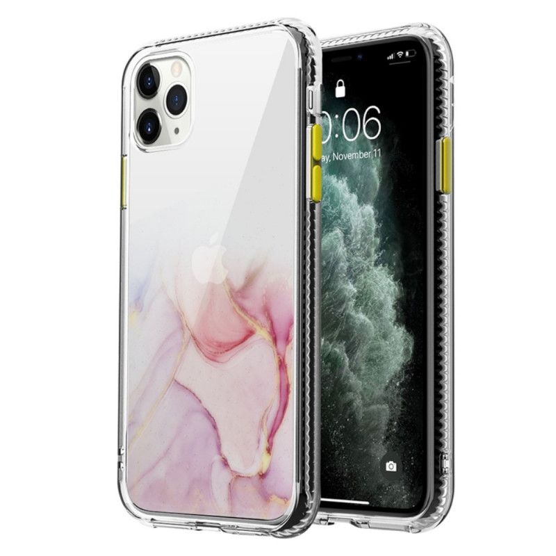 Coque iPhone 12 / 12 Pro Hybride Effet Marbré