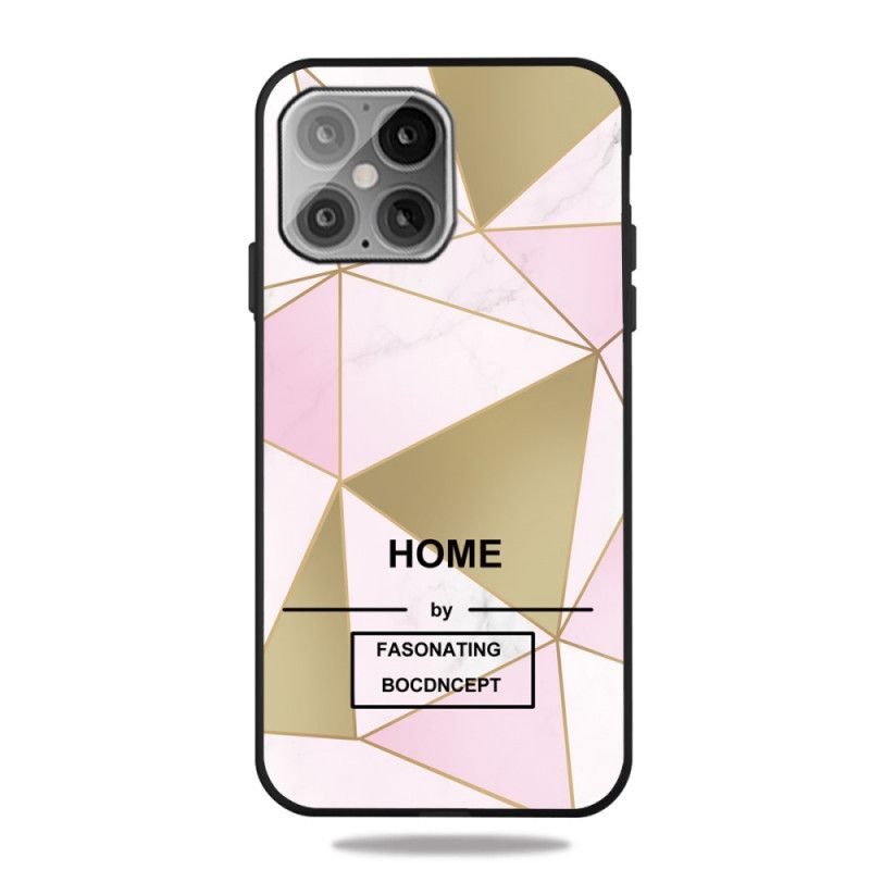 Coque iPhone 12 / 12 Pro Marbre Stylisé