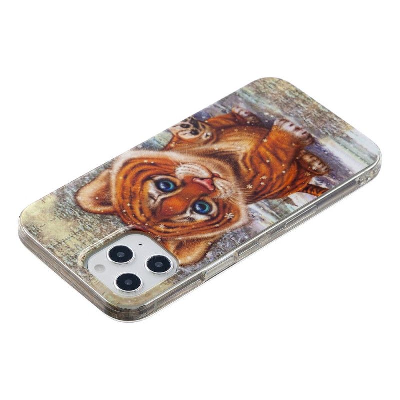 Coque iPhone 12 Pro Max Bébé Tigre