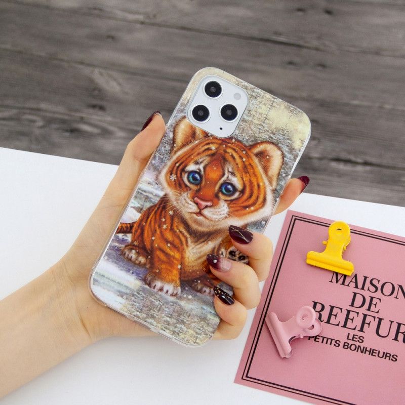 Coque iPhone 12 Pro Max Bébé Tigre