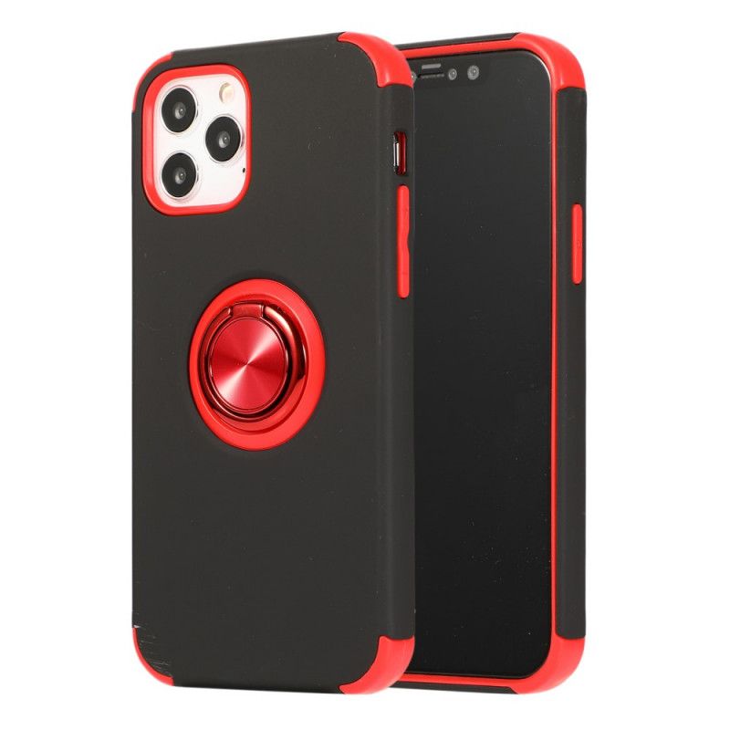 Coque iPhone 12 Pro Max Bicolore Anneau-support