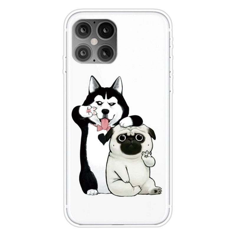 Coque iPhone 12 Pro Max Drôles De Chiens