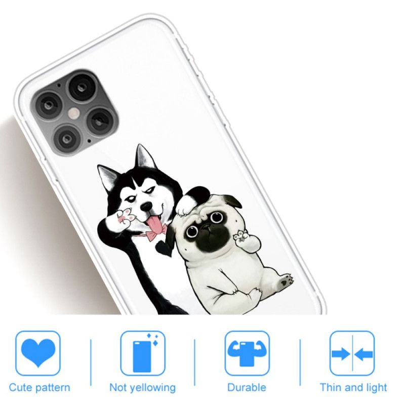 Coque iPhone 12 Pro Max Drôles De Chiens