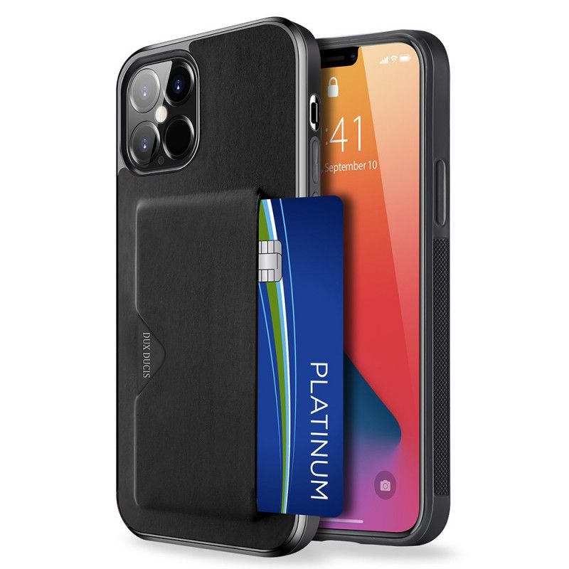 Coque iPhone 12 Pro Max Dux-ducis Porte-carte