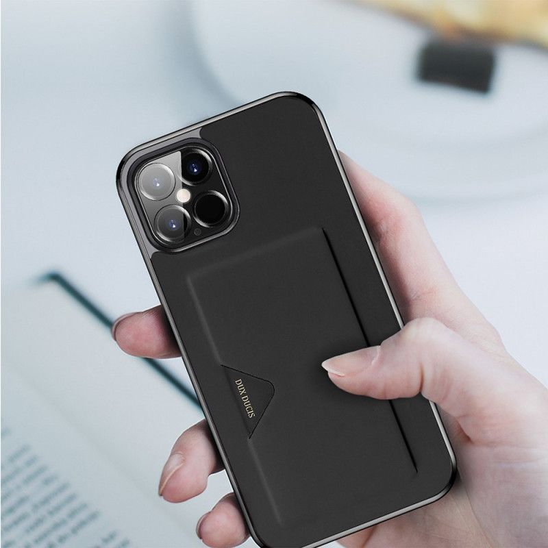 Coque iPhone 12 Pro Max Dux-ducis Porte-carte