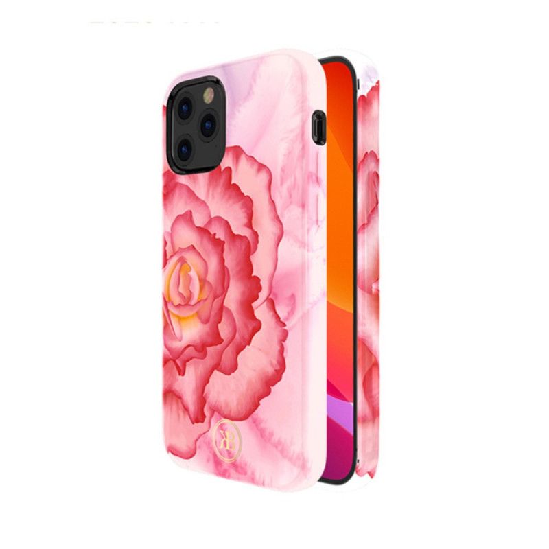 Coque iPhone 12 Pro Max Florale Luxe Kingxbar
