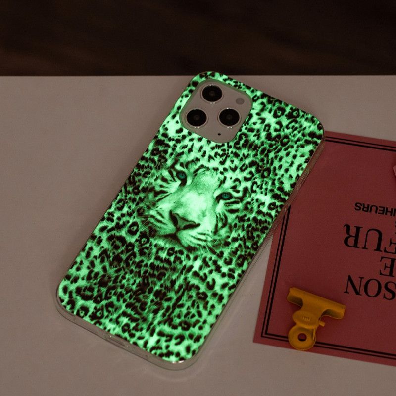 Coque iPhone 12 Pro Max Leopard Fluorescente