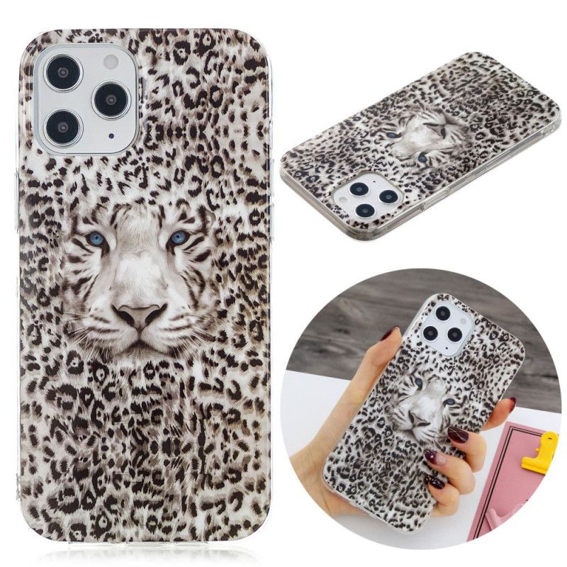 Coque iPhone 12 Pro Max Leopard Fluorescente