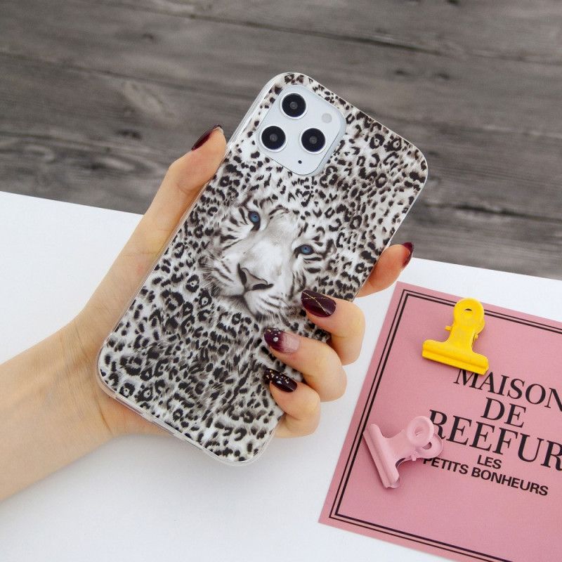 Coque iPhone 12 Pro Max Leopard Fluorescente