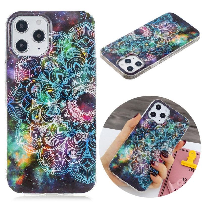 Coque iPhone 12 Pro Max Série Floralies Fluorescente