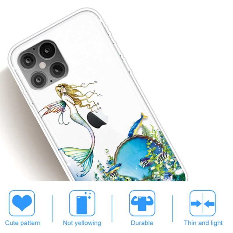 Coque iPhone 12 Pro Max Sirène Bleue