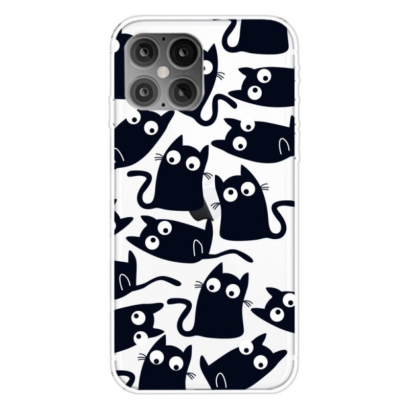 Coque iPhone 12 Pro Max Souris Noires