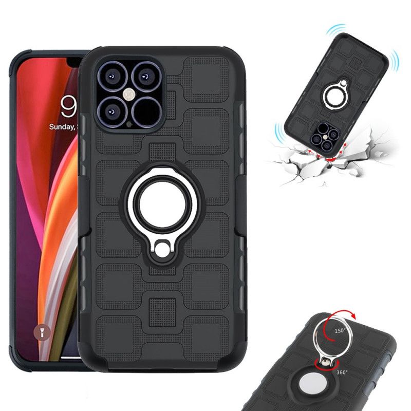 Coque iPhone 12 Pro Max Super Résistante Avec Anneau-support