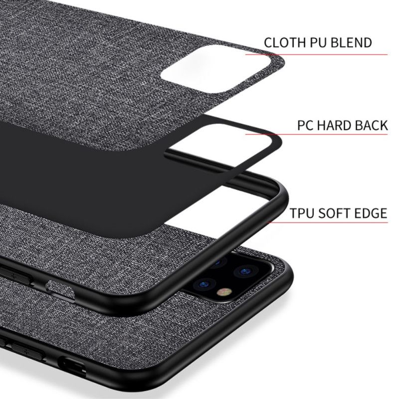 Coque iPhone 12 Pro Max Texture Tissu