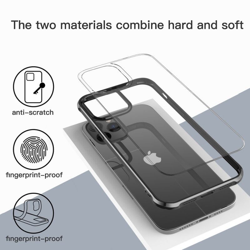 Coque iPhone 12 Pro Max Transparente Leeu Design