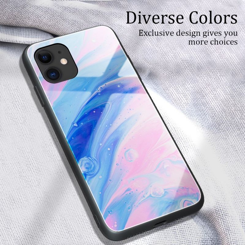 Coque iPhone 12 Pro Max Verre Trempé Colors