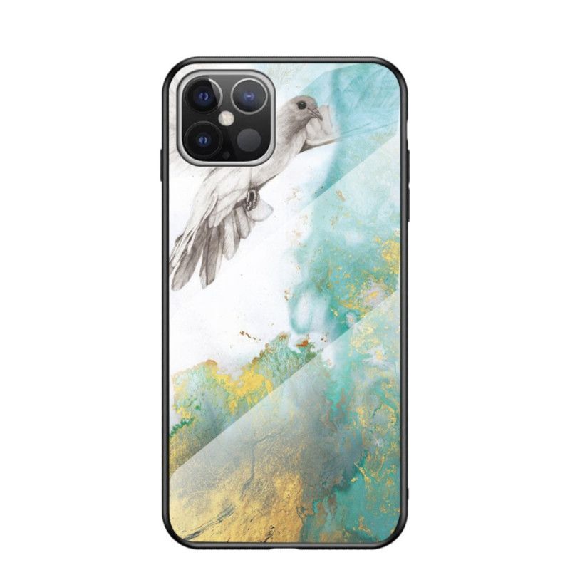 Coque iPhone 12 Pro Max Verre Trempé Marble Colors