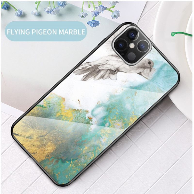 Coque iPhone 12 Pro Max Verre Trempé Marble Colors