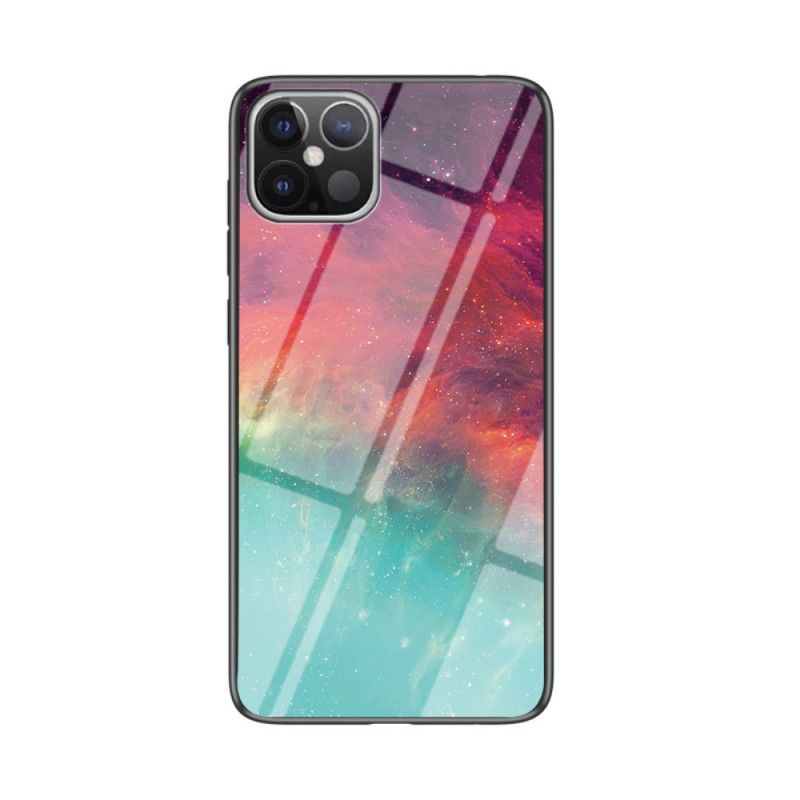 Coque iPhone 12 Pro Max Verre Trempé Starry Sky