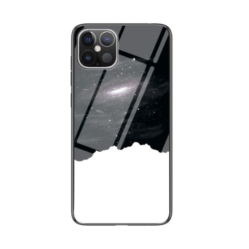 Coque iPhone 12 Pro Max Verre Trempé Starry Sky