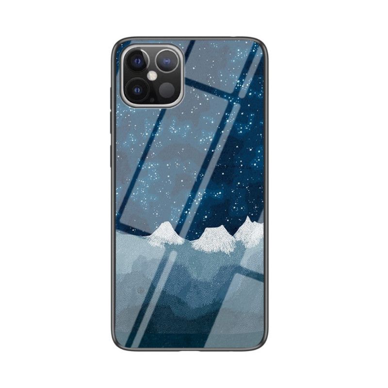 Coque iPhone 12 Pro Max Verre Trempé Starry Sky