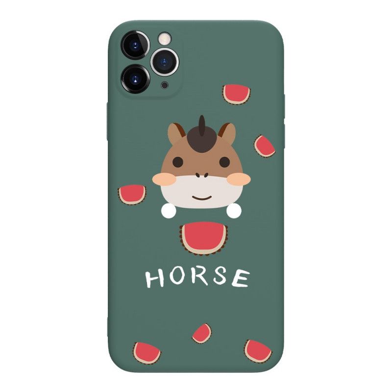 Coque iPhone 12 Pro Max Zodiaque Chinois Horse / Cheval
